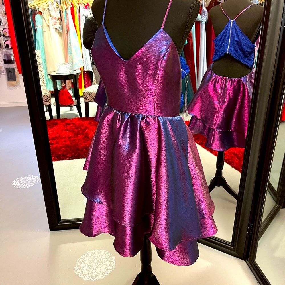 Short glitter dress